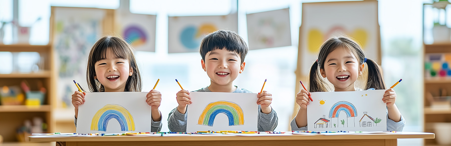 아이들이 활동하는 모습