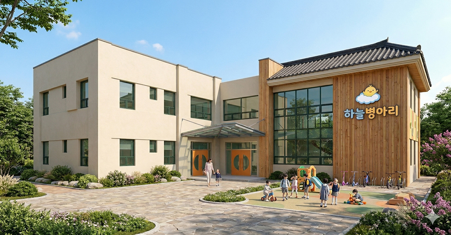 하늘병아리 어린이집 전경